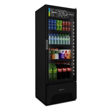 Imagem de Refrigerador Expositor Vertical Metalfrio All Black 403 Litros Porta de Vidro Temperado 110v