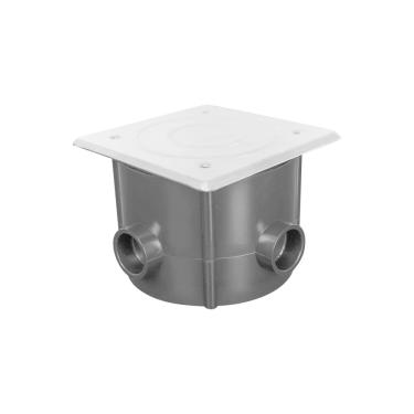 Imagem de Caixa de Passagem para LED Brustec com Tampa em Inox