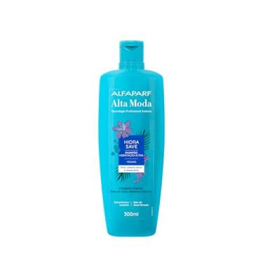 Imagem de Alta Moda Hidra Save Shampoo 300ml - Limpeza Hidratante - Remove Impurezas da Fibra na Medida Certa - Cabelos Secos e Ressecados