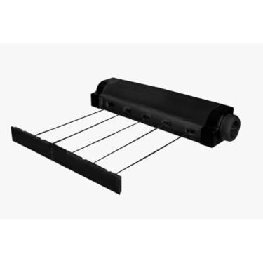 Imagem de Varal Automático Rotoflex 5 Cordas Retrátil (Preto)