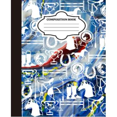 Imagem de Journal and Sketchbook: Composition Size (7.5"x9.75") With Lined and Blank Pages, Perfect for Journal, Doodling, Sketching and Notes: Horse Journal