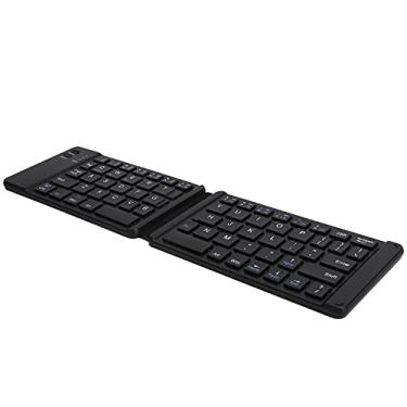 Imagem de Teclado dobrável para laptop, teclado dobrável sem fio de 10m / 32,8 pés para acessório de computador tablet laptop