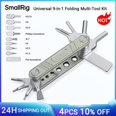 Imagem de SmallRig Universal Folding Multi-Tool  chaves de fenda com chaves Allen  Phillips Chave de Fenda
