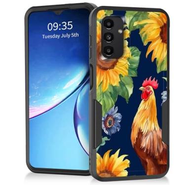 Imagem de Vobber Capa para Galaxy A15 5G, capa resistente de camada dupla híbrida de policarbonato rígido de borracha macia à prova de choque protetora robusta para Samsung Galaxy A15 5G 6,5 polegadas 2024,