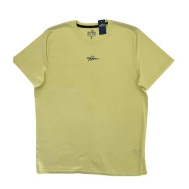 Imagem de Camiseta Hollister Amarela Masculina-Masculino