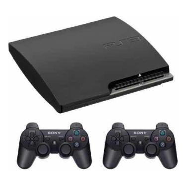 Imagem de Sony Playstation 3 Slim 1tb Standard Cor Charcoal Black PlayStation 3