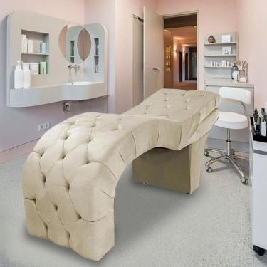 Imagem de Maca Para Estética Facial Cílios Sobrancelhas Suede Maíra