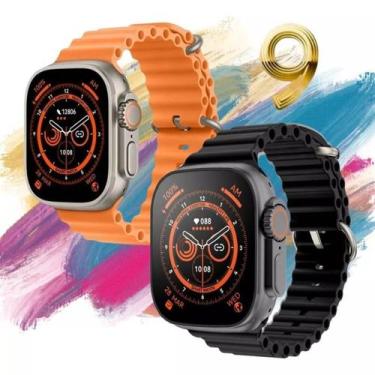 Imagem de Relógio Smartwatch Ultra Series 9 Lançamento Nfc Gps S9 2024 - Microwe