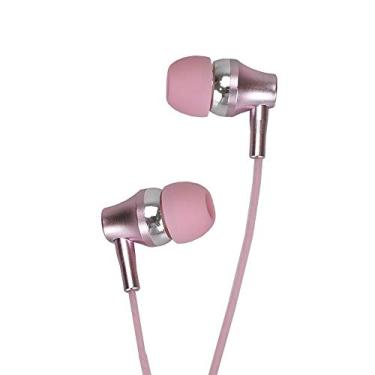 Imagem de Fone de Ouvido EVUS INTRA Auricular F-09 Premium 3,5MM Rosa