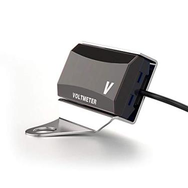 Imagem de Lo Dc 10-150V Voltímetro Digital Display Led Tesr de Tensão Medidor de de Bateria Com Suporte