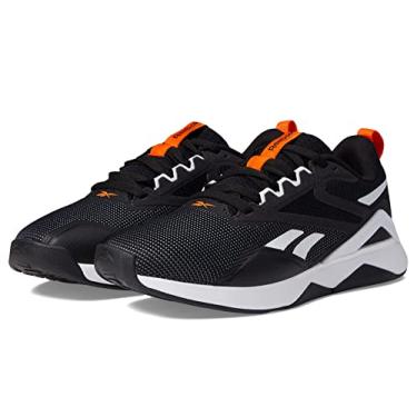 Imagem de Reebok Tênis feminino Nanoflex Tr 2.0 Cross Trainer, Preto/cinza puro/branco, 39