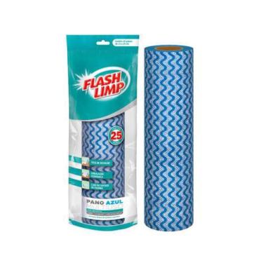 Imagem de Pano De Limpeza Multiuso Descartavel 25 un - FlashLimp - Flash Limp