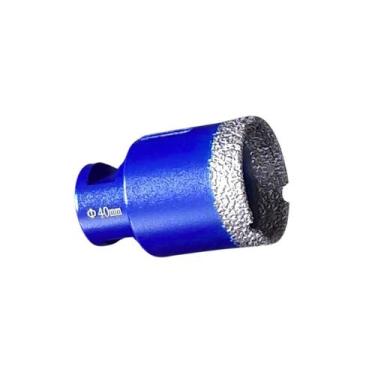 Imagem de Broca Diamantada Serra Copo 40mm M14 Para Furar Porcelanato E Cerâmica