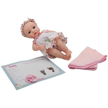 Imagem de Bebê Reborn Mini Mary Laura Baby 30cm  - com Acessórios, Rosé