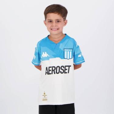 Imagem de Camisa Kappa Racing Club Third 2022 Infantil, 6 ANOS