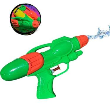Imagem de Arma De Água 19cm Em Plástico Verão Praia Infantil Pistola - Tesla Sto