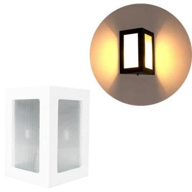 Imagem de Arandela Triângulo Externa 2 Vidros E27 Parede Muro Ar2012 - IDEALLUME