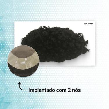 Imagem de Protese Capilar Hibrida Cacheada Dm Micropele + Tela Lace - Cherey