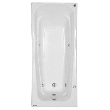 Imagem de Banheira Hidromassagem Astra Bella Luxo 140cmx70cmx38cm - 03 Jatos Gel