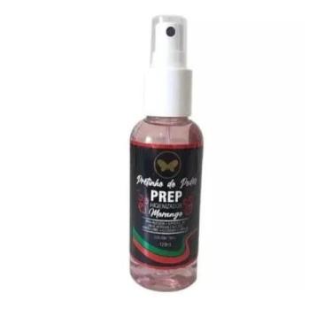 Imagem de Prep Morango Higienizador Bactericida Para Alongamento Unha Gel Fibra 
