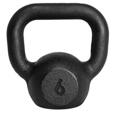 Imagem de Kettlebell de Ferro Fundido Pintado 6 Kg Preto