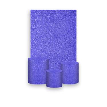 Imagem de Painel De Festa Vertical 1,50 x 2,20 + Trio De Capas Cilindro - Efeito