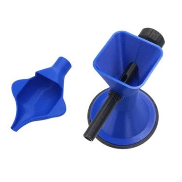 Imagem de Dosador Manual De Pólvora Powder Trickler + Funil Concha azul - Garcia