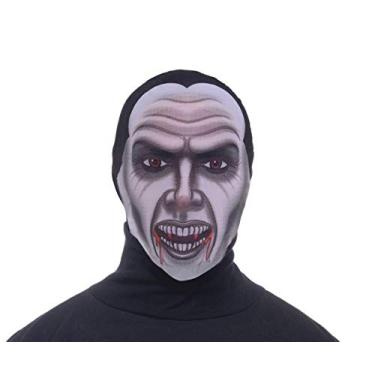 Imagem de Forum Novelties Máscara masculina de malha com capuz de vampiro, Multi, tamanho nico