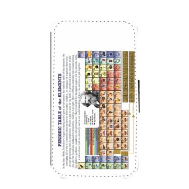 Imagem de Rikki Knight Tabela Periódica de Elementos Química Capa Carteira Flip com Aba Magnética para Samsung Galaxy S3