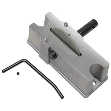 Imagem de AA Ignition Ferramenta de enchimento de anel de pistão – 66785, 66786 Arquivo manual de anel de pistão – com rebolo de carboneto de 120 grãos – Ferramenta de moedor de manivela de lacuna de anel, alumínio – Moedor de pistão de aço