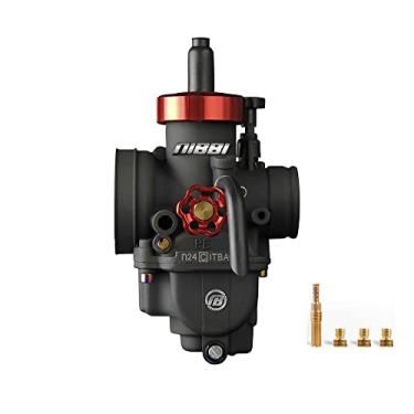 Imagem de NIBBI Carburador de motocicleta 100CC ~ 250CC Carburador 24 mm 26 mm 28 mm com jatos de carburador adequado para YAMAHA KAWASAKI SUZUKI Apollo Dirt Bike Mini Bike SSR TTR KYMCO SYM TAOTAO GY6 Scooter Moped (24 mm)
