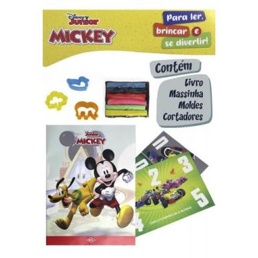 Imagem de Livro - Disney - Massinha divertida - Mickey - Blister