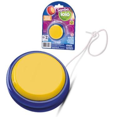Imagem de Ioiô de brinquedo clássico io io infantil yoyo antigo retrô - SAMBA TO