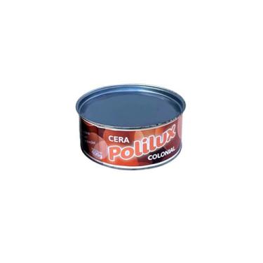Imagem de Cera Pastosa Polilux Para Móveis Madeira Lata Colonial 400g - Borlen