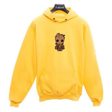 Imagem de Moletom Canguru Groot Guardiões Da Galáxia Casaco Frio - SEMPRENALUTA 