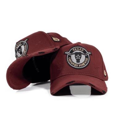 Imagem de Boné Texas Forever Ajustavel Raiz Country Lançamento Pampas Envio Imed