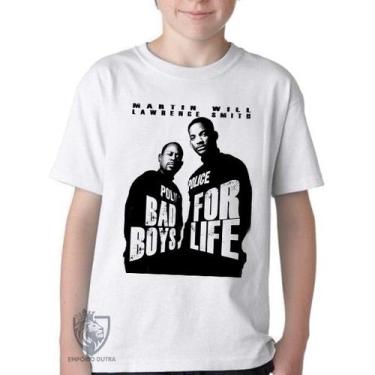 Imagem de Camiseta Infantil ou adulto  Bad Boys for life  Blusa Criança todos ta