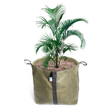 Imagem de Vaso Plantas Grande 100 Litros Feltro Decoração King Pot, Verde