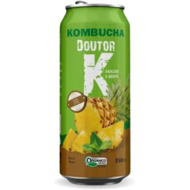 Imagem de Kombucha Orgânica Sabor Abacaxi e Menta 350ml DRK - Kombucha Doutor K