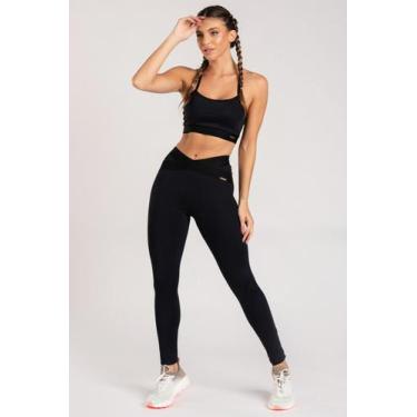 Imagem de Legging Preta Elastico Preto - LORD LADY, M