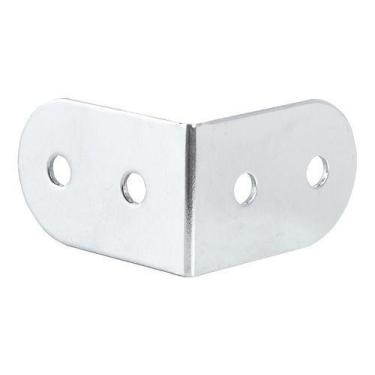Imagem de Kit 8 Mata Junta De Aço Cromado Tamanho Médio 4 Furos Cases - LUMINOS
