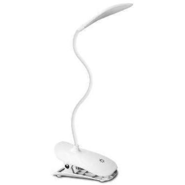 Imagem de Luminaria de mesa led touch articulavel para escritorio leitura com 3 