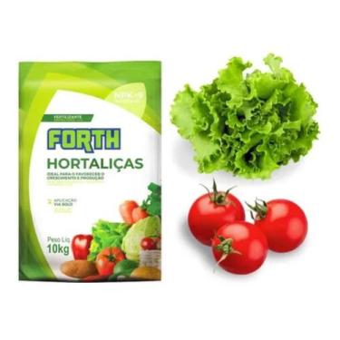 Imagem de Adubo Fertilizante Forth Hortaliças 10 Kg Forth Hortas