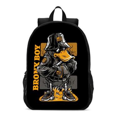 Imagem de Mochila Escolar Infanto Juvenil  Streetwear Pato Radical Novidade - Ge