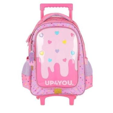 Imagem de Mochila de Rodinhas Sem alça Luxcel Up4You Sorvete Pink-Feminino