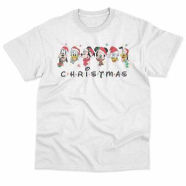 Imagem de Camiseta Natal Mickey Pluto Minnie Christmas 2025 100% Algodão - Própr