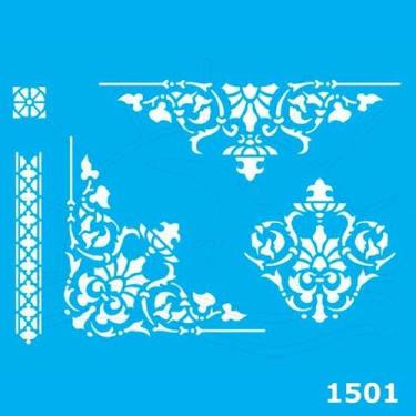 Imagem de Stencil Jóia JN - 20 x 26cm - Jóia Stencil, 1501