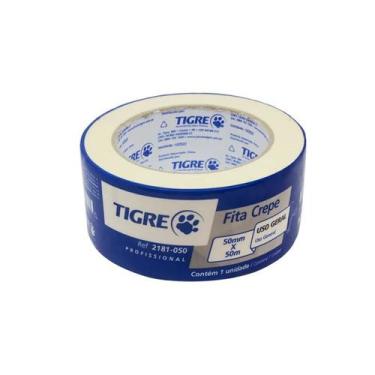 Imagem de Fita crepe 48mmx50m  - tigre