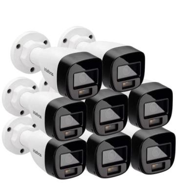 Imagem de kit Intelbras 8 Câmera Segurança Multi Hd Vhd 1120 B Full Color Imagem