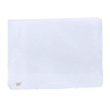 Imagem de Pasta Elástico, Ofício, YES, CX020SCR, Transparente, Lombo 20mm, Cristal